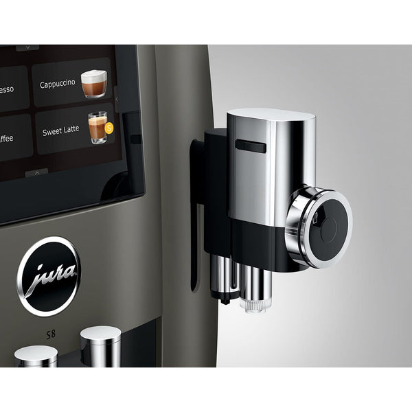 Jura S8 Automatic Espresso Machine, Dark Inox #15755
