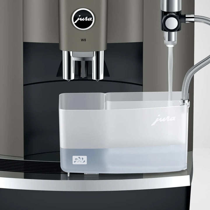 Jura W8 Automatic Espresso Machine, Dark Inox 