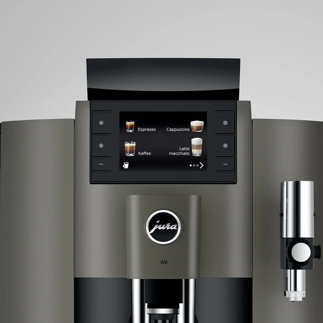 Jura W8 Automatic Espresso Machine, Dark Inox 