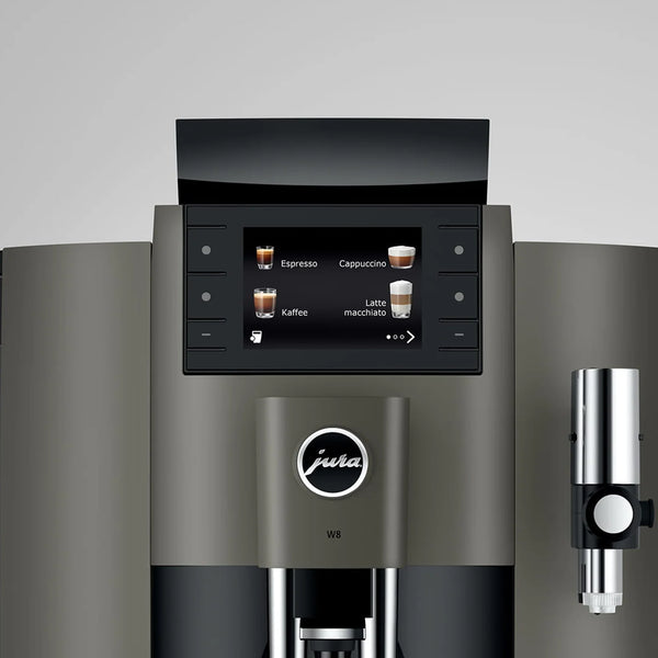 Jura W8 Automatic Espresso Machine, Dark Inox #15550 Special Order
