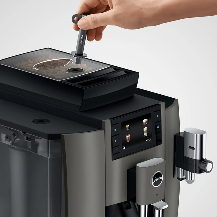 Jura W8 Automatic Espresso Machine, Dark Inox 