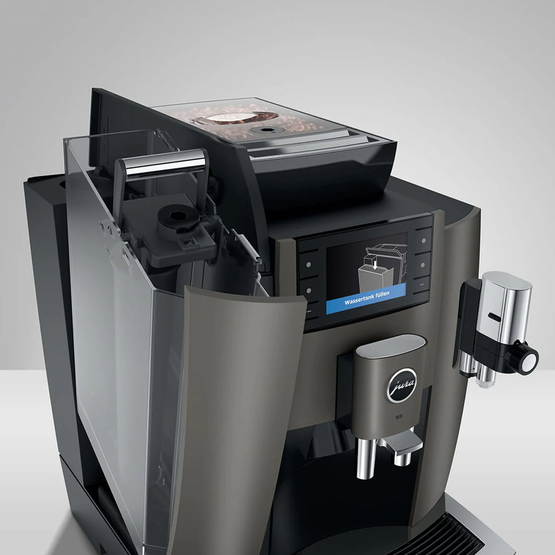 Jura W8 Automatic Espresso Machine, Dark Inox 