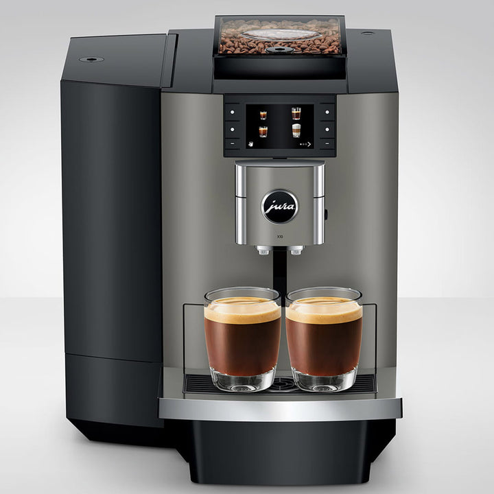 Jura X10 Professional Super Automatic Espresso Machine, Dark Inox 