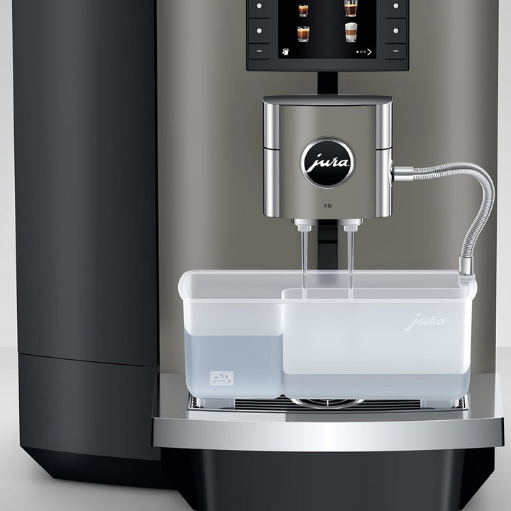 Jura X10 Professional Super Automatic Espresso Machine, Dark Inox 