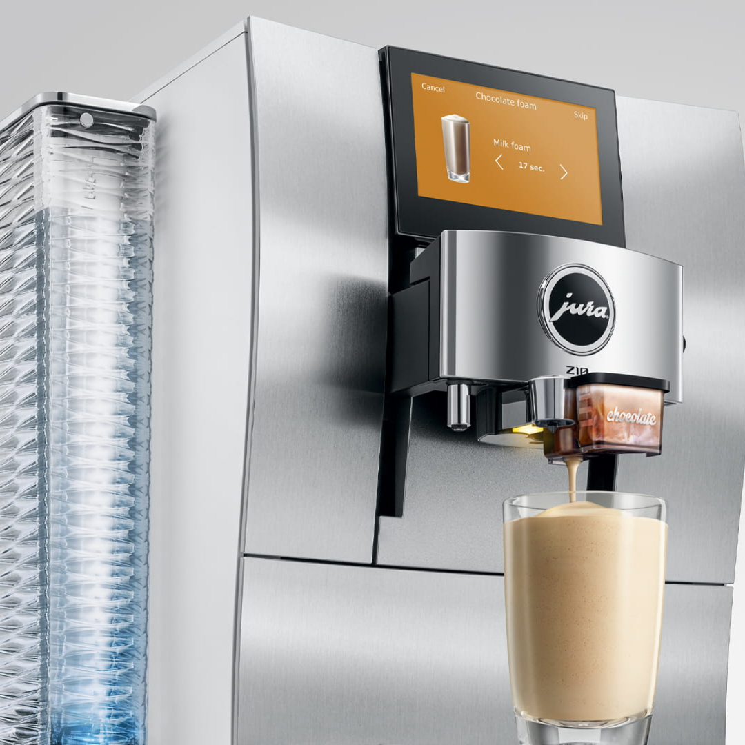 Jura Z10 Automatic Espresso Machine, Aluminum White 