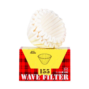 Kalita Wave 155 Paper Filters, 50 Pack
