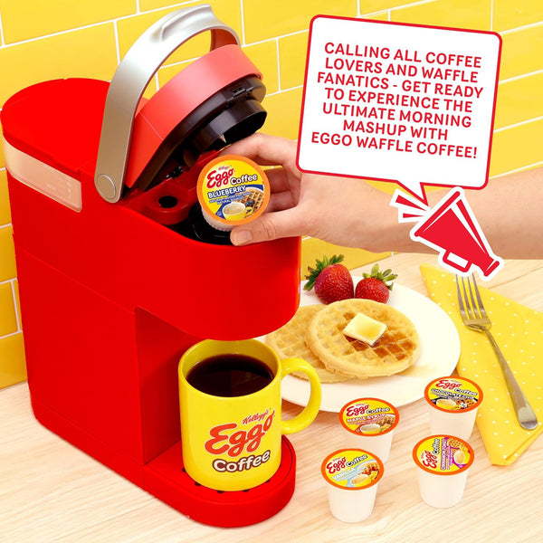 Kellogg's Eggo Blueberry Waffle Single Serve Coffee 12 Pack