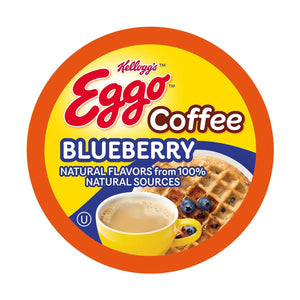 Kellogg's Eggo Blueberry Waffle Single Serve Coffee 12 Pack