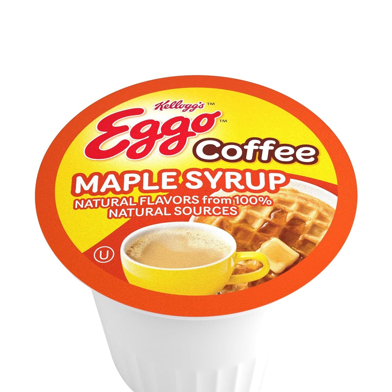 Kellogg's Eggo Maple Syrup Waffle Single Serve Coffee 12 Pack