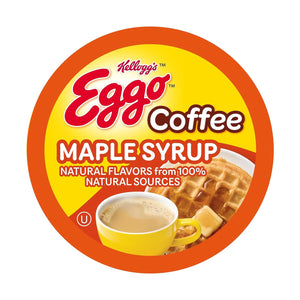 Kellogg's Eggo Maple Syrup Waffle Single Serve Coffee 12 Pack