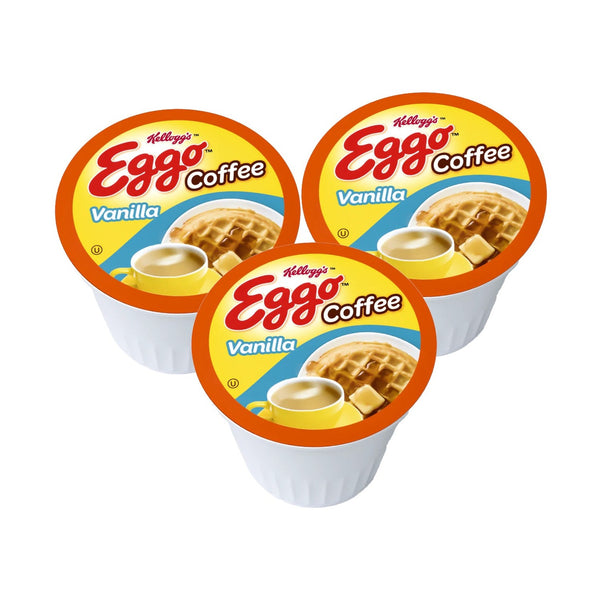 Kellogg's Eggo Vanilla Waffle Single Serve Coffee 12 Pack