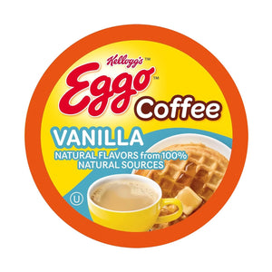 Kellogg's Eggo Vanilla Waffle Single Serve Coffee 12 Pack