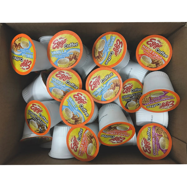 Kellogg's Eggo Waffle Flavoured Variety Single Serve Coffee 40 Pack
