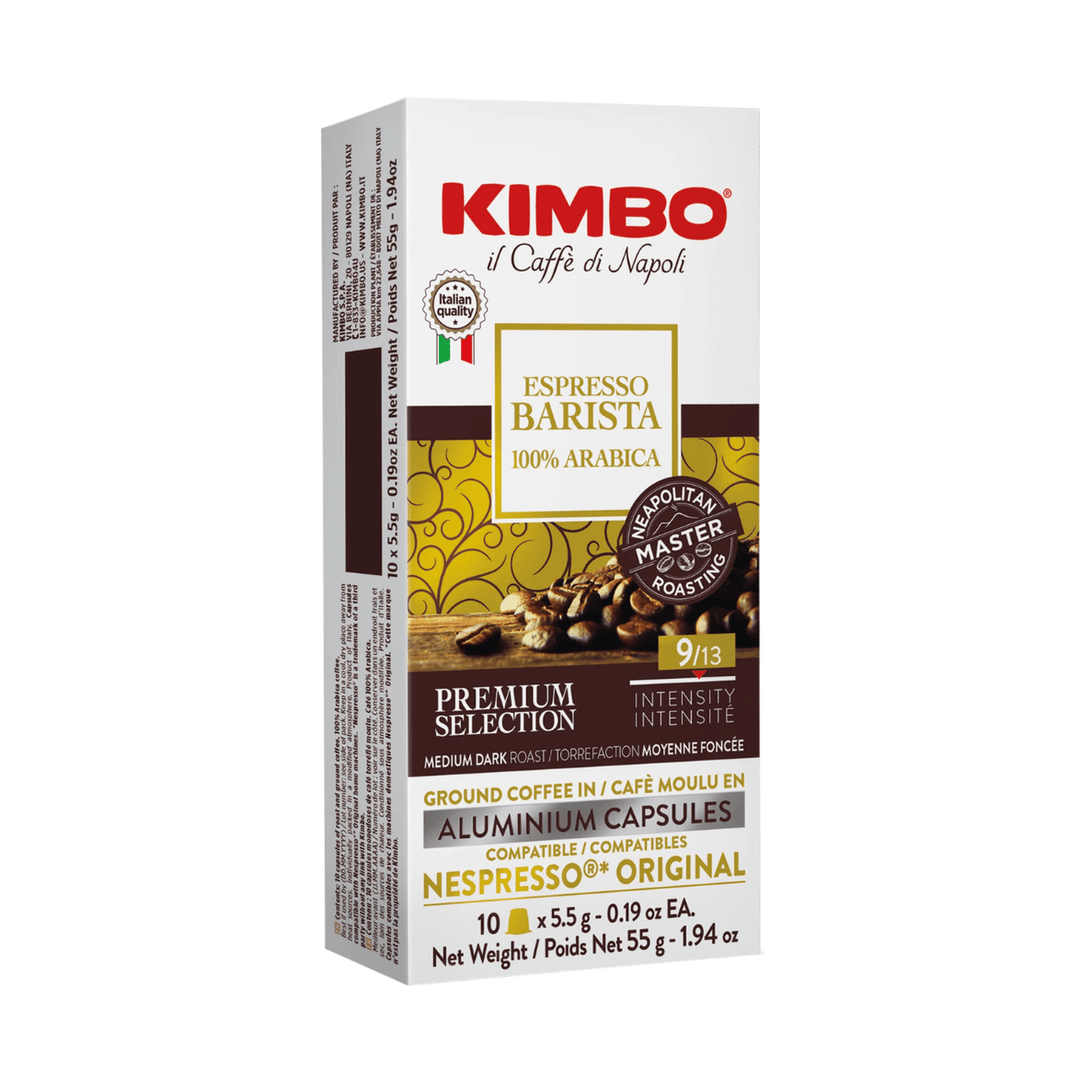 Kimbo 100% Arabica Nespresso Compatible Capsules, 10 Pack