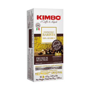 Kimbo 100% Arabica Nespresso Compatible Capsules, 10 Pack