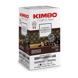 Kimbo Ristretto Nespresso Compatible Capsules, 30 Pack