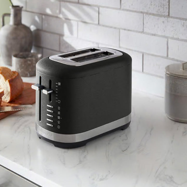 KitchenAid 2-Slice Toaster, Cast-Iron Black 