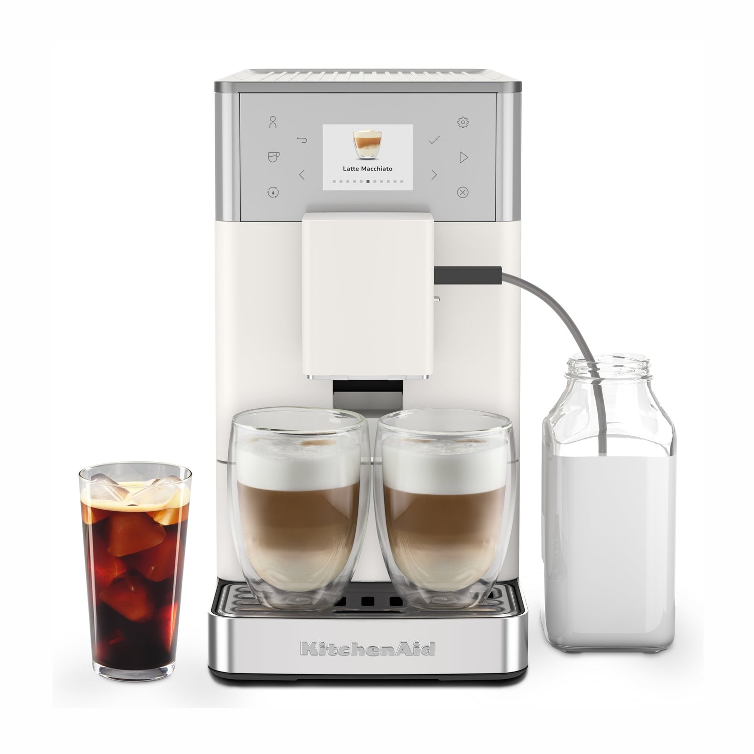 KitchenAid KF3 Fully Automatic Espresso Machine, Porcelain #KES8453PL