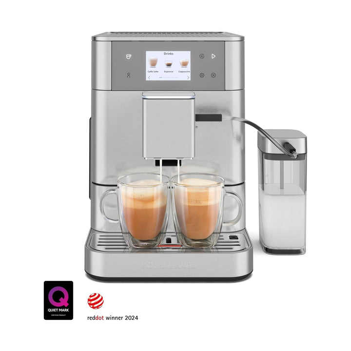 KitchenAid KF7 Fully Automatic Espresso Machine, Stainless Steel 