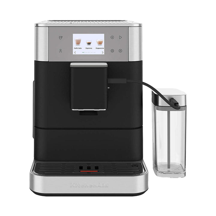 KitchenAid KF7 Fully Automatic Espresso Machine, Cast Iron Black 