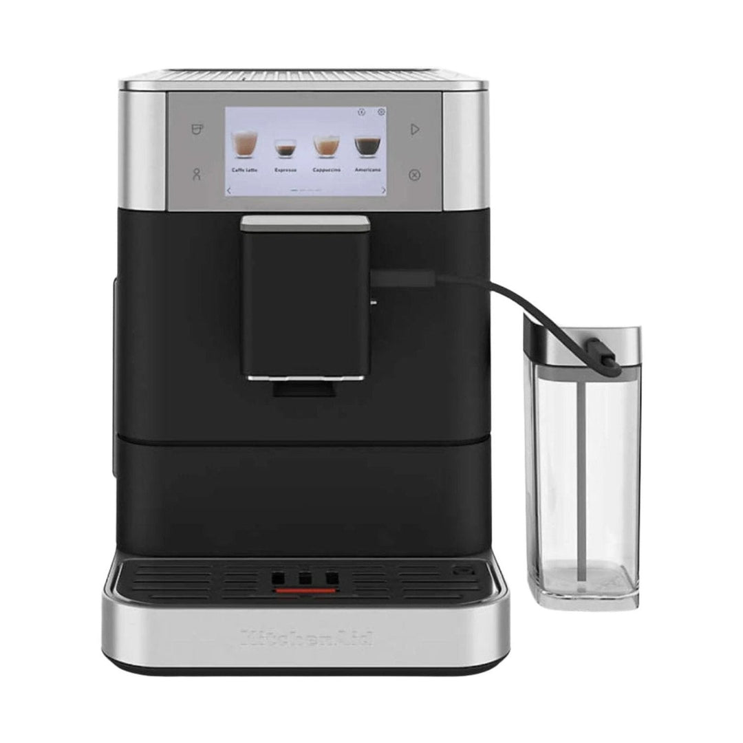 KitchenAid KF8 Fully Automatic Espresso Machine, Cast Iron Black 