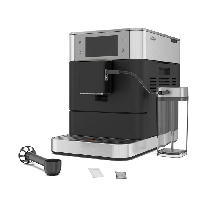 KitchenAid KF8 Fully Automatic Espresso Machine, Cast Iron Black 