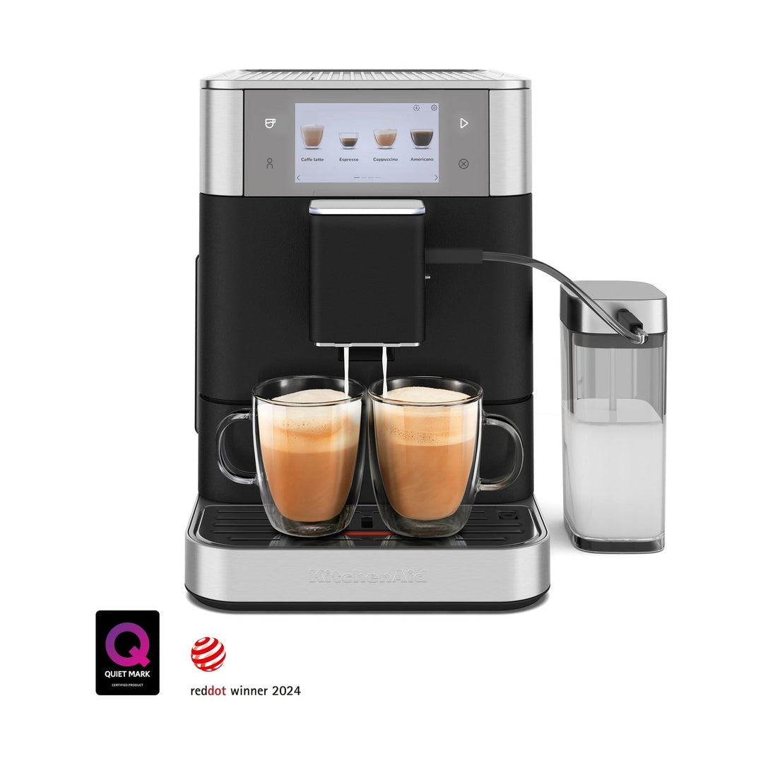 KitchenAid KF8 Fully Automatic Espresso Machine, Cast Iron Black 