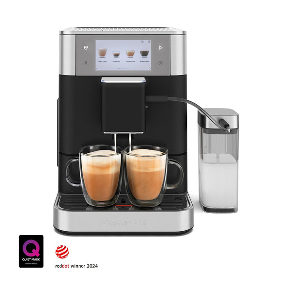 KitchenAid KF8 Fully Automatic Espresso Machine, Cast Iron Black #KES8558BK