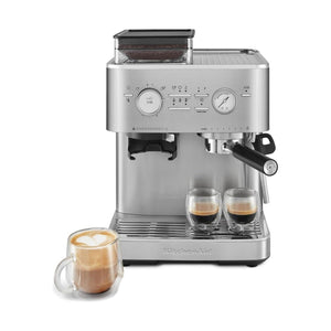 OPEN BOX | KitchenAid Semi-Automatic Espresso Machine, Brushed Stainless Steel #KES6551SX
