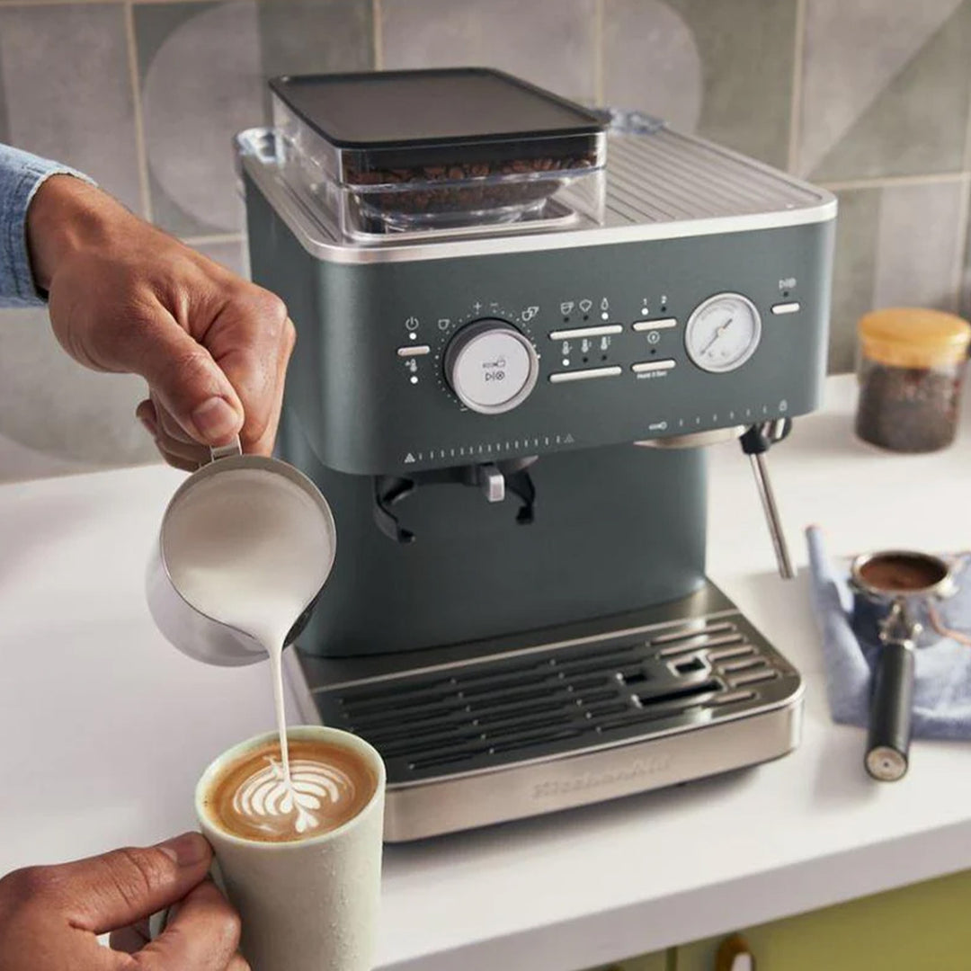 KitchenAid Semi-Automatic Espresso Machine, Juniper 