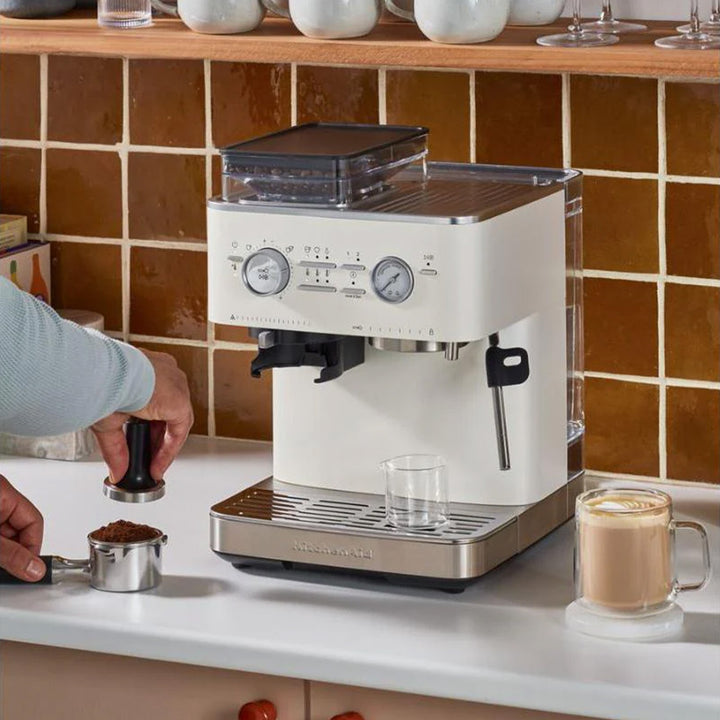 KitchenAid Semi-Automatic Espresso Machine, Porcelain 