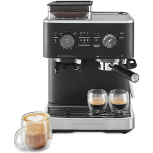 KitchenAid Semi-Automatic Espresso Machine, Black #KES6551BK