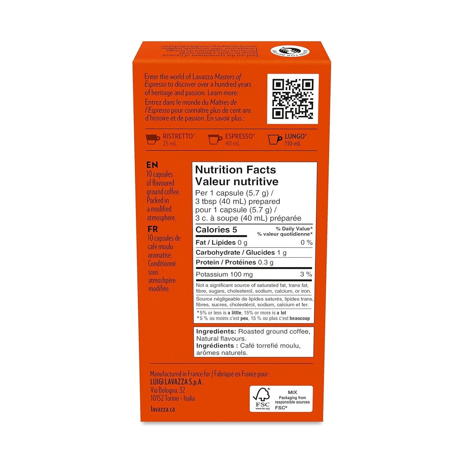 Lavazza Caramel Nespresso Compatible Capsules, 10 Pack
