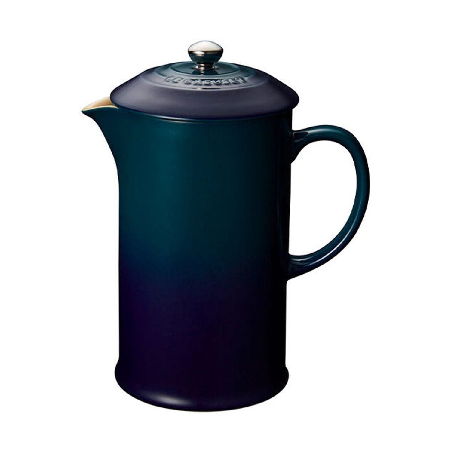 Le Creuset Cafe Stoneware 1L French Press, Agave