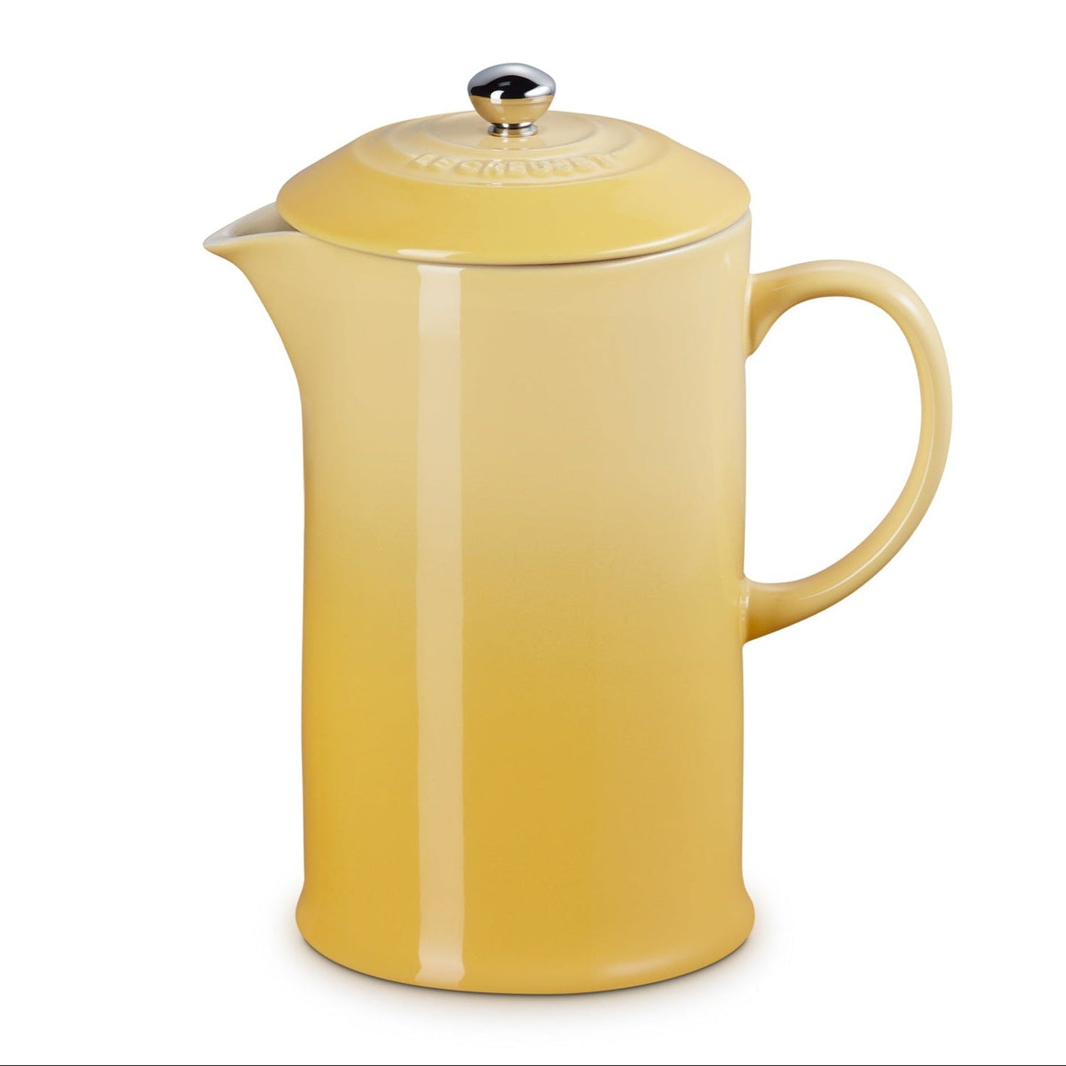 Le Creuset Cafe Stoneware 1L French Press, Chamomile