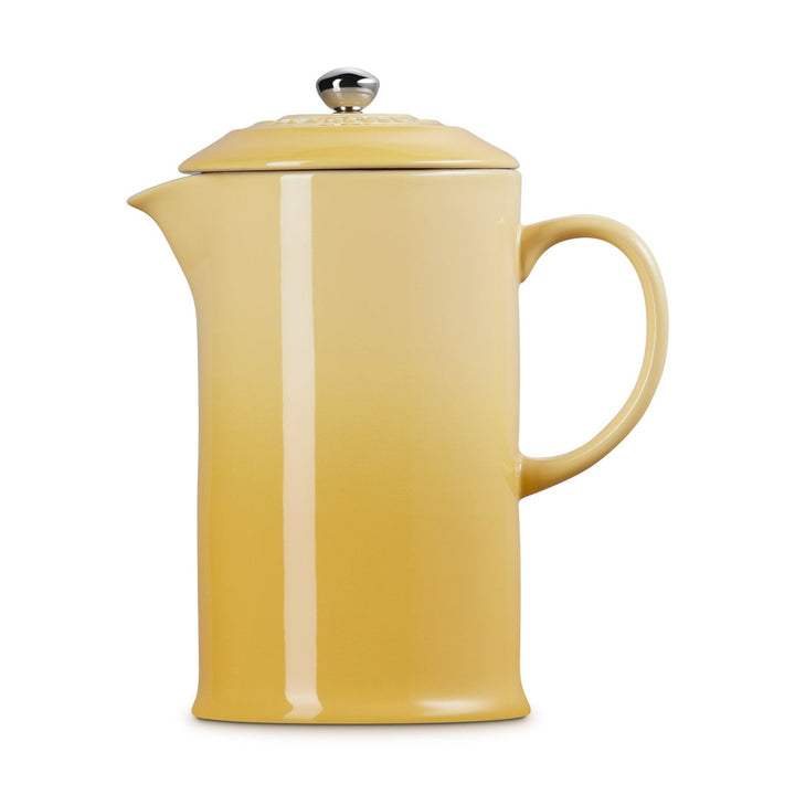 Le Creuset Cafe Stoneware 1L French Press, Chamomile