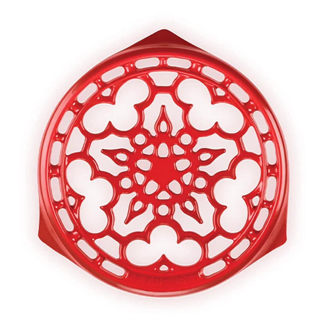Le Creuset Deluxe Round Trivet, Cerise