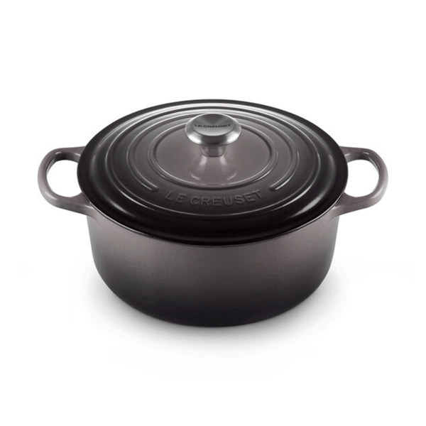 Le Creuset Signature Cast-Iron Round French Oven 5.3L, Oyster