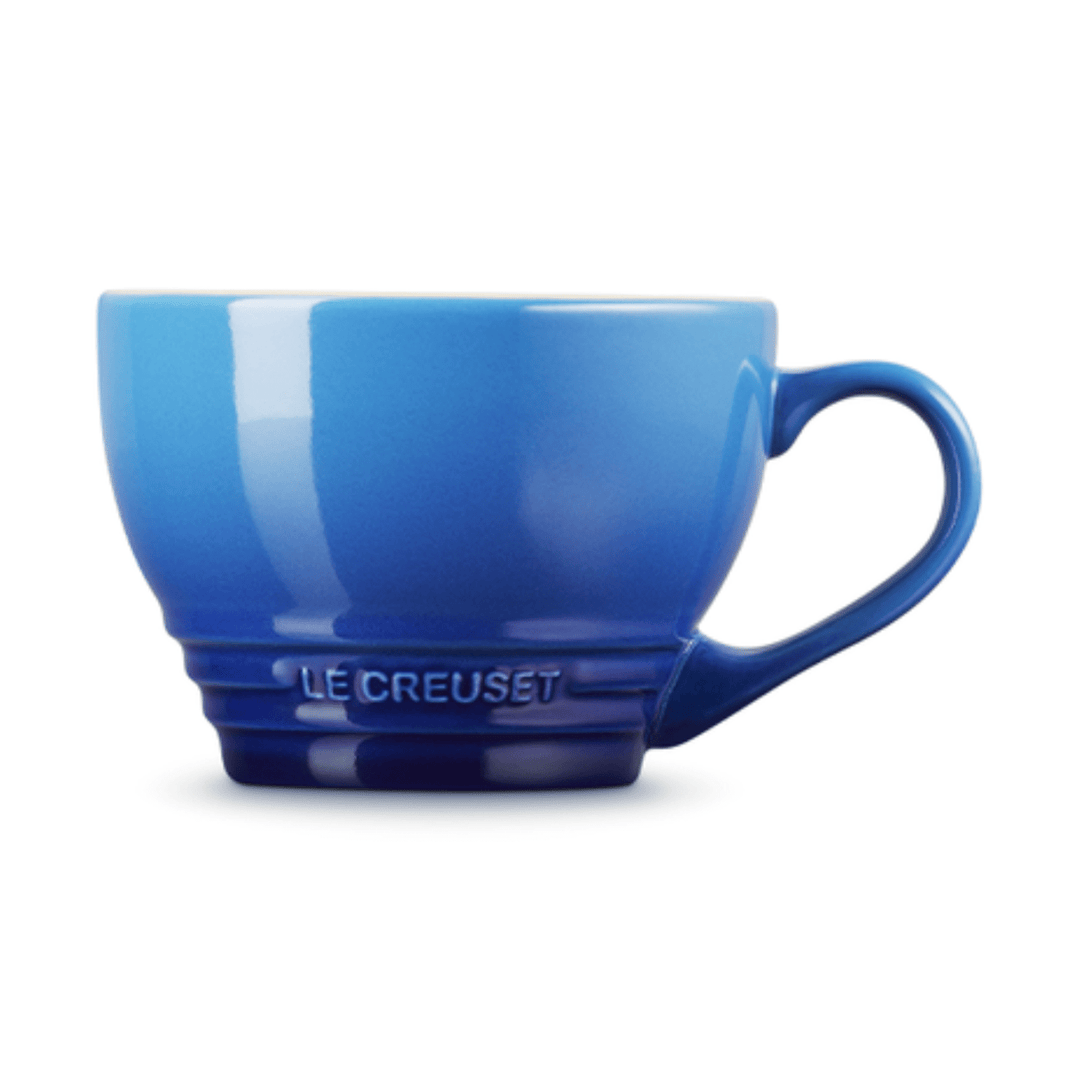Le Creuset Stoneware 400ml Grand Cappuccino Mug, Blueberry