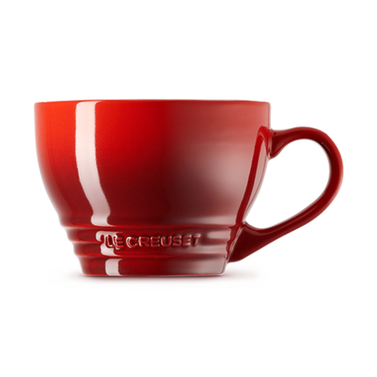 Le Creuset Stoneware 400ml Grand Cappuccino Mug, Cerise