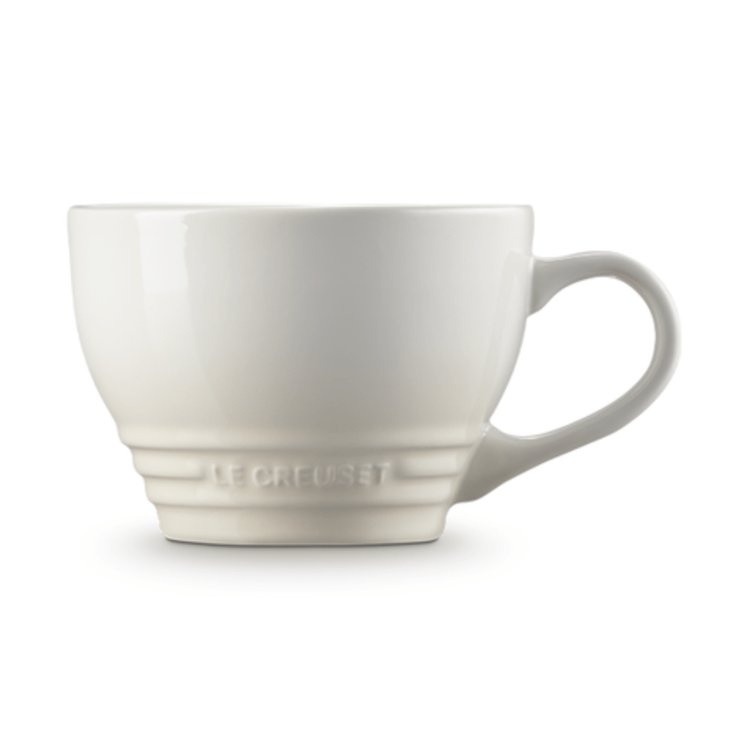 Le Creuset Stoneware 400ml Grand Cappuccino Mug, Meringue