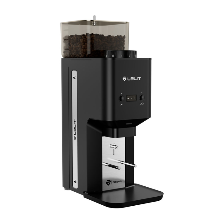 Lelit Steve Coffee Grinder, Black 