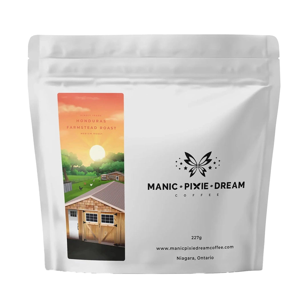 Manic Pixie Dream Coffee Farmstead Whole Bean Coffee, 227 g