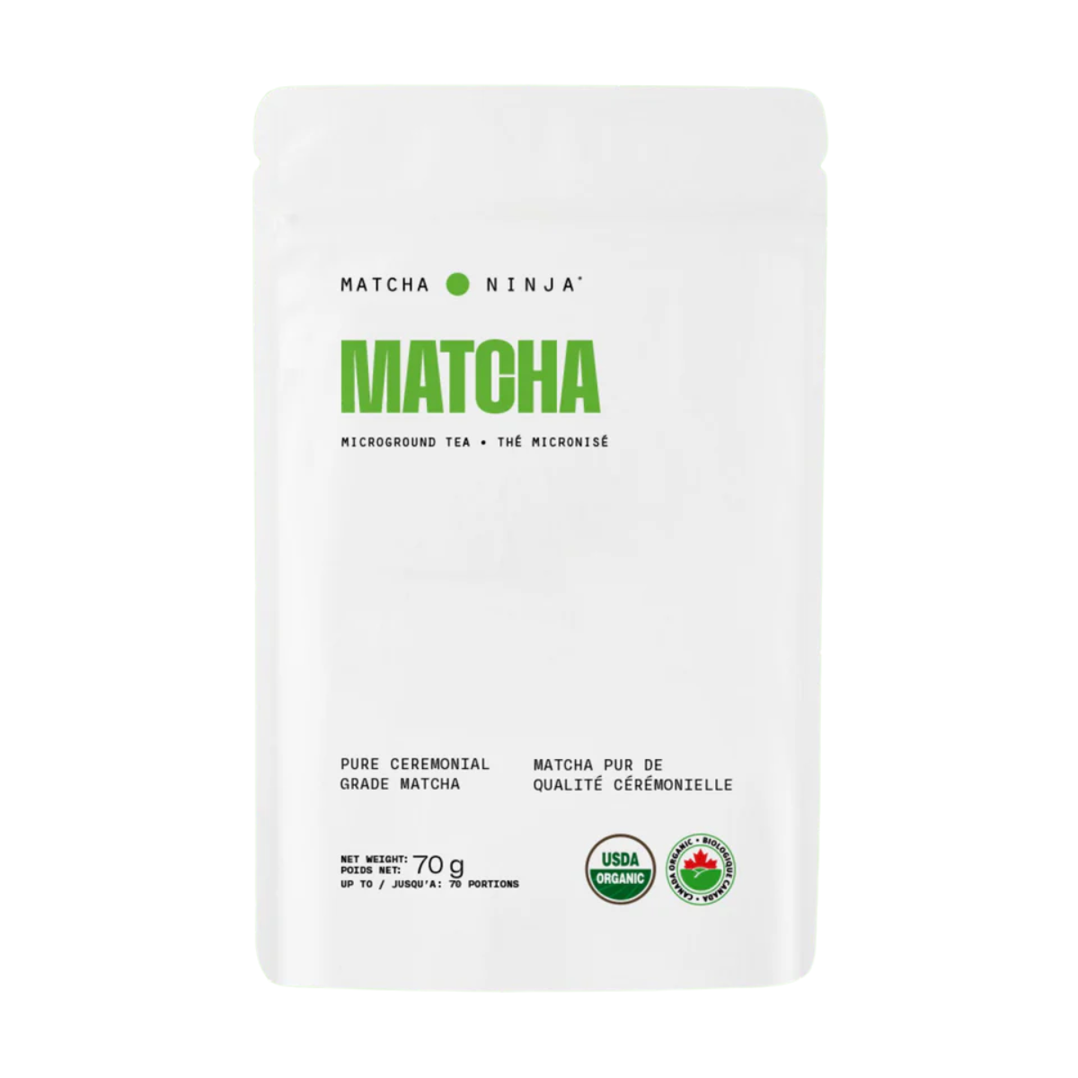 Matcha Ninja Ceremonial Grade Matcha, 70g