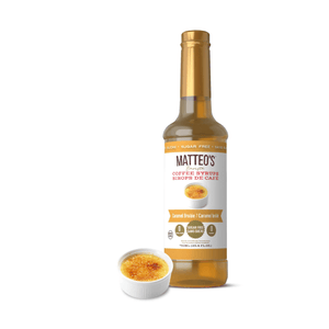 Matteo's Sugar Free Caramel Brulee Syrup, 750ml