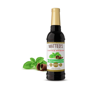 Matteo's Sugar Free Peppermint Mocha Syrup, 750ml