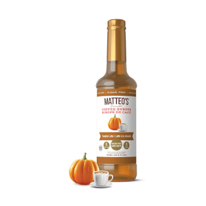 Matteo's Sugar Free Pumpkin Latte Syrup, 750ml