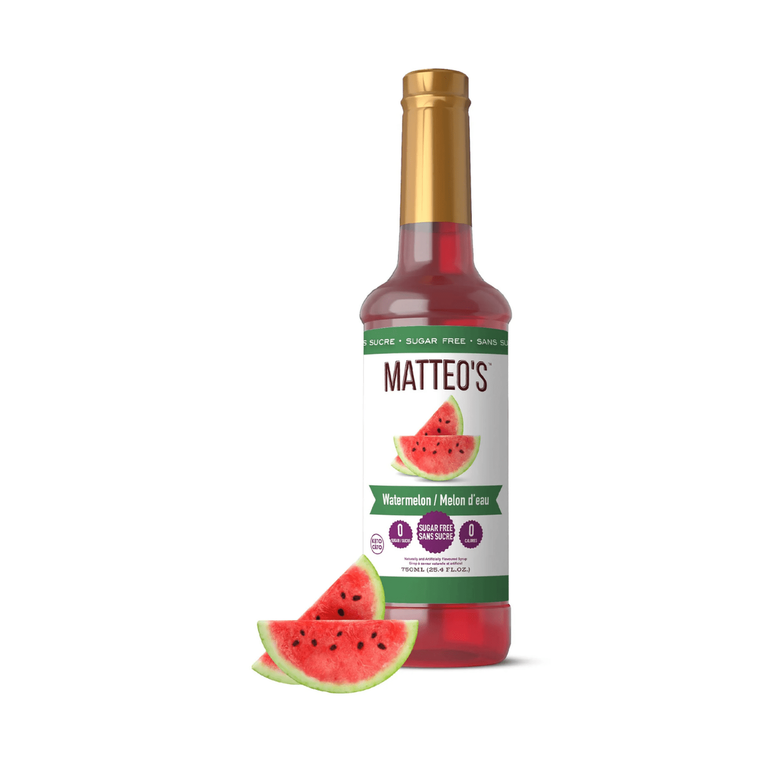 Matteo's Sugar Free Watermelon Syrup, 750ml