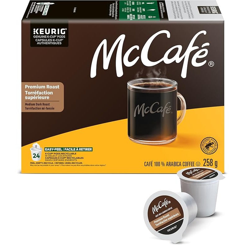 McCafe Premium Roast K-Cup® Pods Coffee 24 Pack