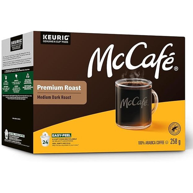 McCafe Premium Roast K-Cup® Pods Coffee 24 Pack